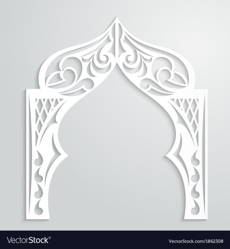 Арка трафарет