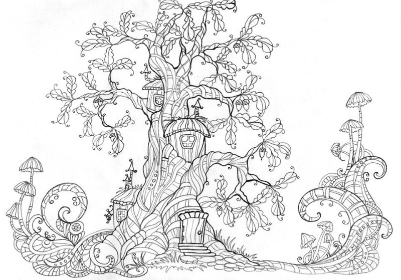 Сказочное дерево