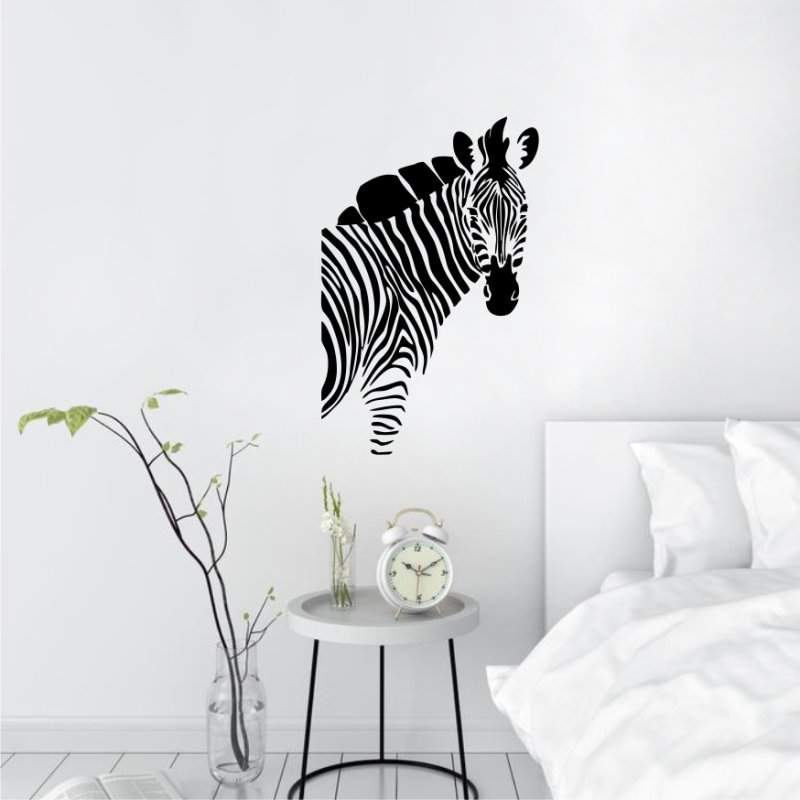 Торшер Зебра в интерьере