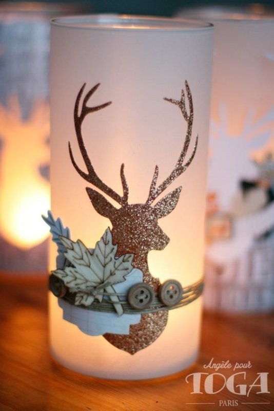 Подсвечники из банок