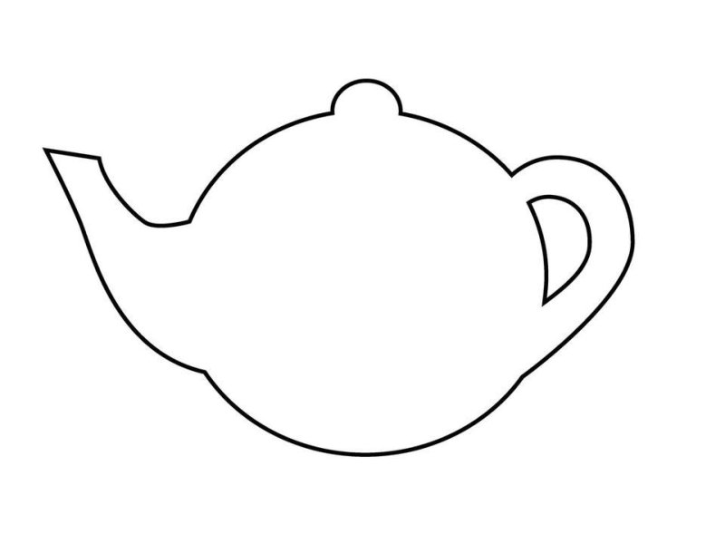 Чайник шаблон