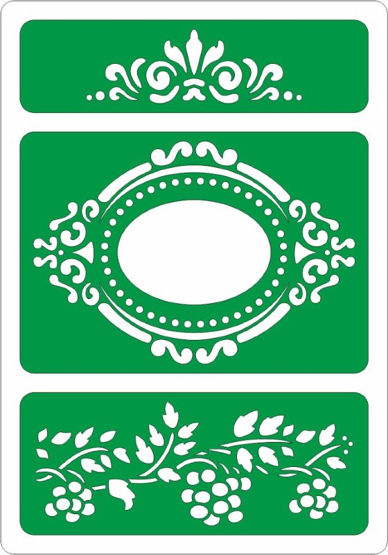 Трафареты для декора