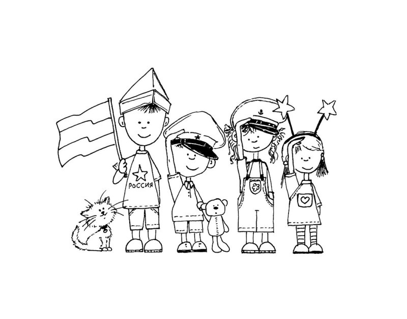 Военно патриотические раскраски