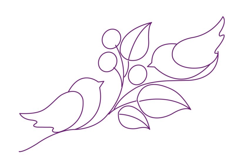 Эскиз аппликации