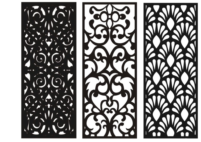 Векторные декоративные панели