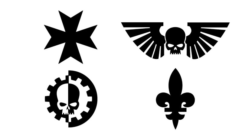 Символы Империума вархаммер 40000