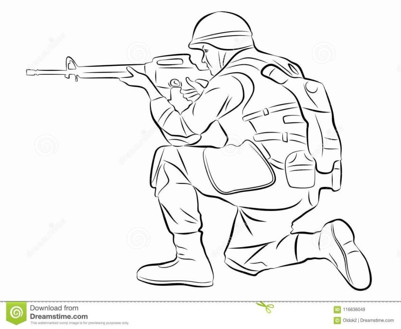 Военные рисунки