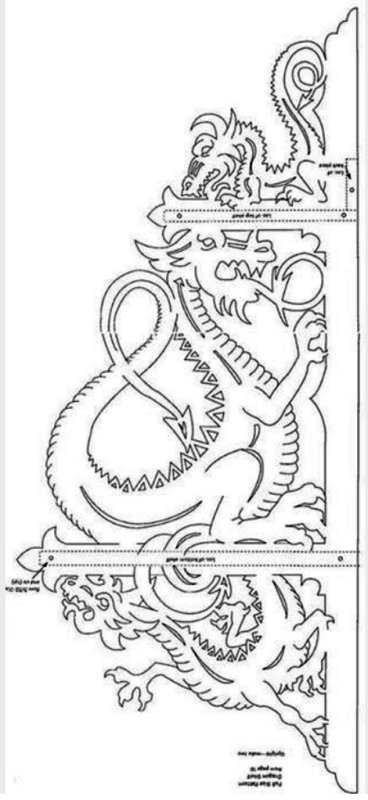 Трафареты для выпиливания