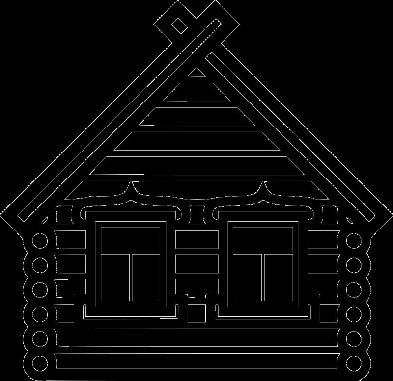 Деревянная избушка