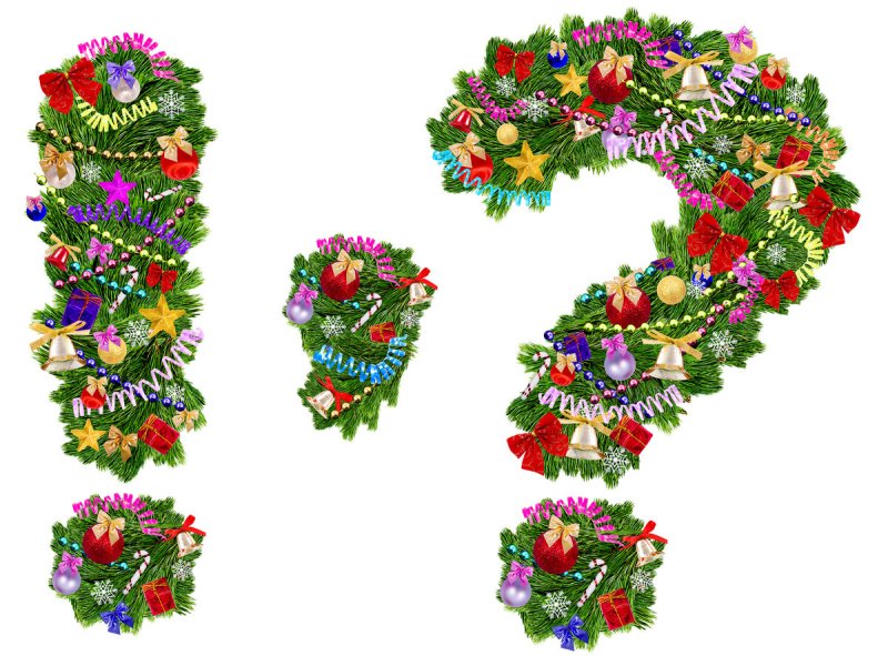 Новогодние знаки препинания