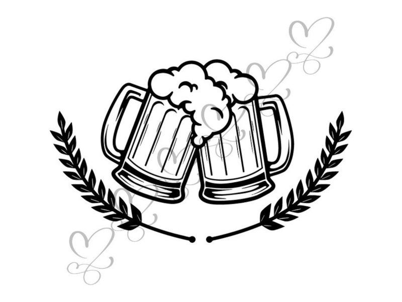 Пиво рисунок