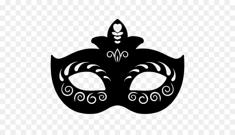 Маска силуэт