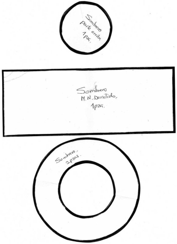 Головной убор цилиндр выкройка