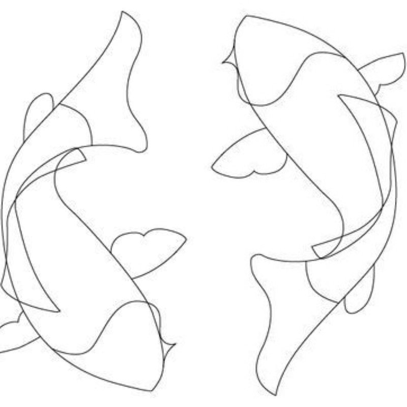 Рыбка эскиз