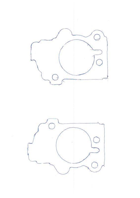 Шаблон прокладки