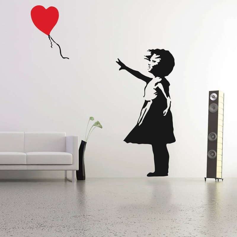 Бэнкси силуэты