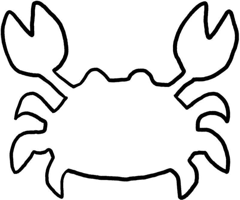 Контур для вырезания для детей