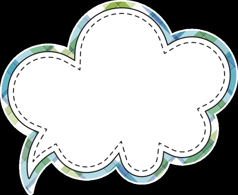 Облачко для надписи