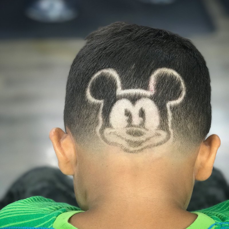 Узоры для стрижки для мальчиков