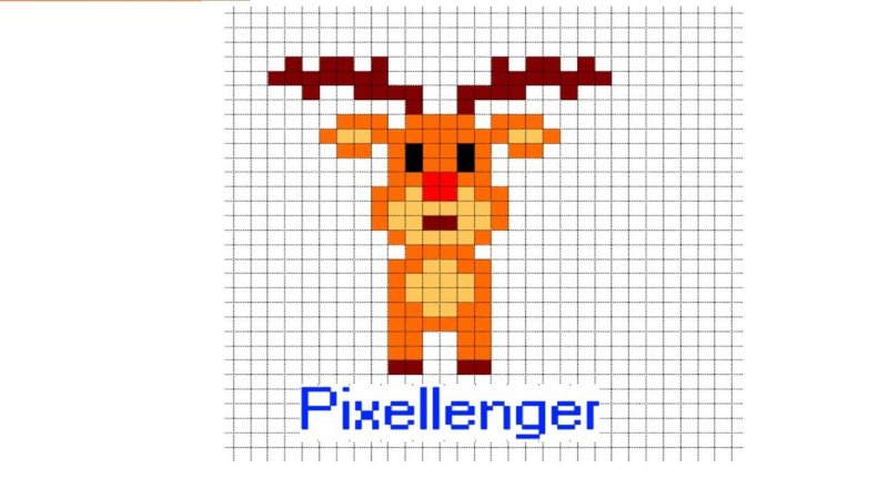 Рисунки по клеточкам новогодние маленькие