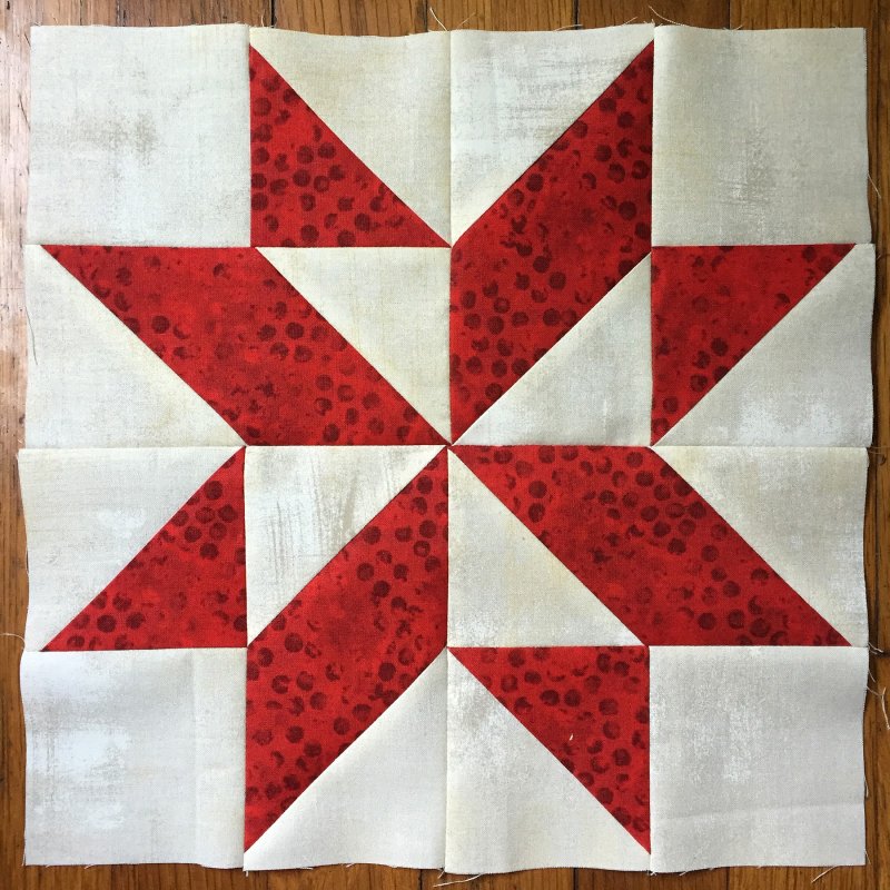 Пэчворк схема восьмиконечная звезда