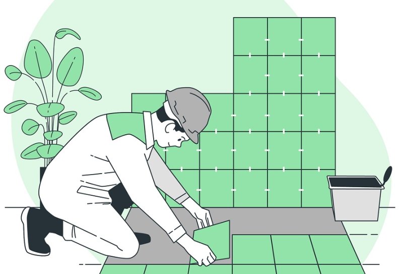 Картинки плиточника для визитки