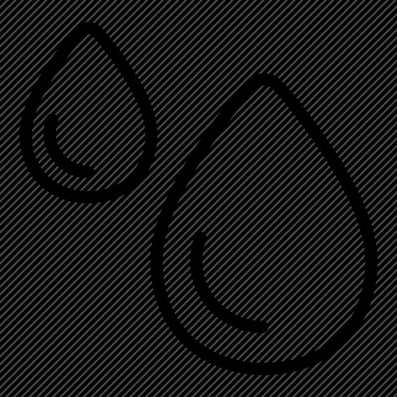 Трафарет капельки