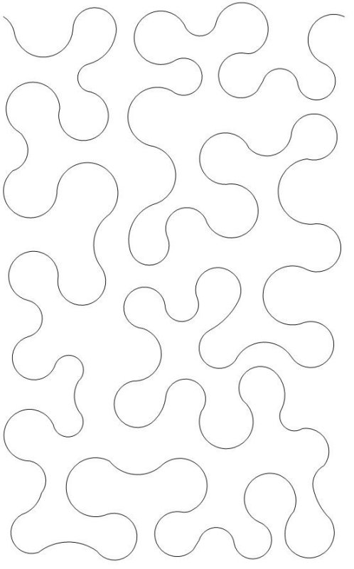 Трафареты для Стежки