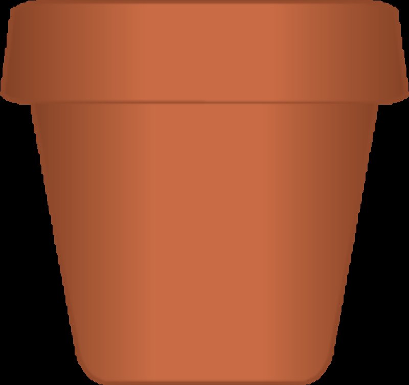 Горшочек для цветов шаблон