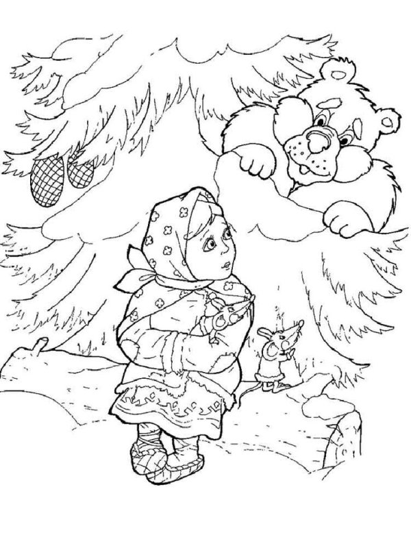 Сказка Морозко Мороз Иванович