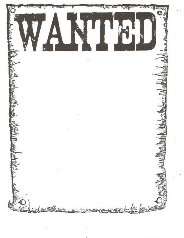 Рамка wanted