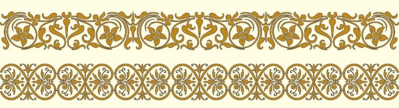 Византийский орнамент Пальметта