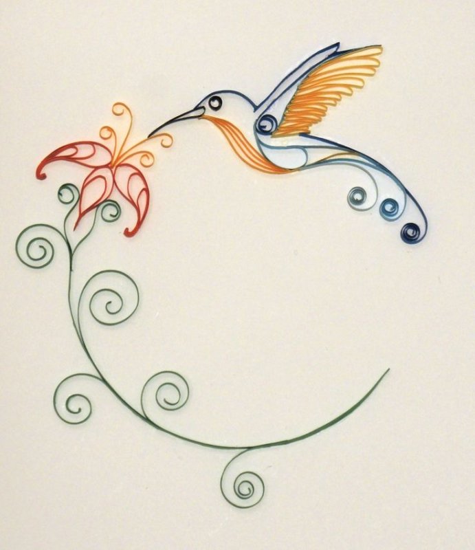 Эскизы для квиллинга