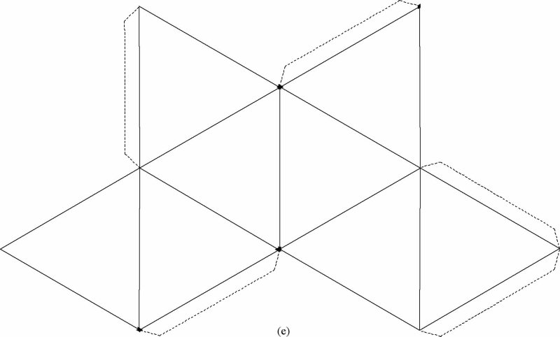 Развертка правильного октаэдра