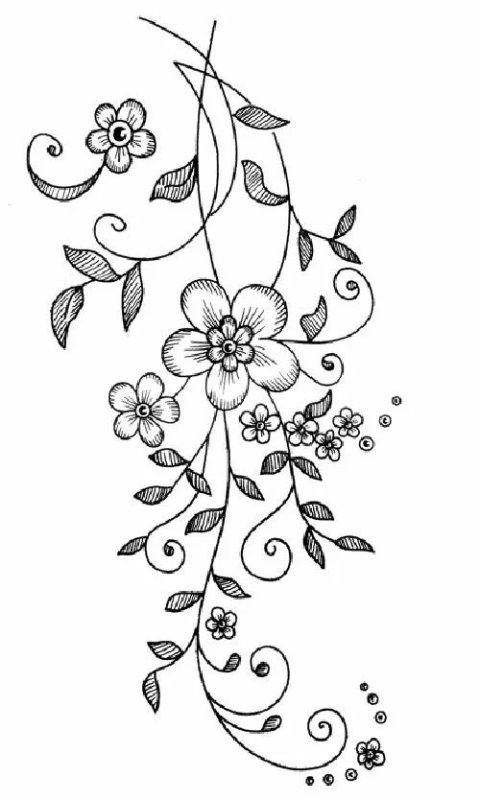 Эскизы для вышивания