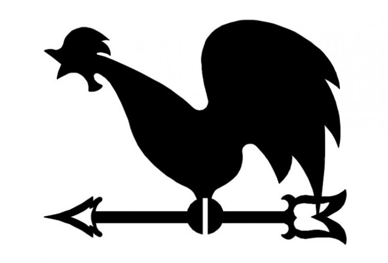 Силуэт флюгера