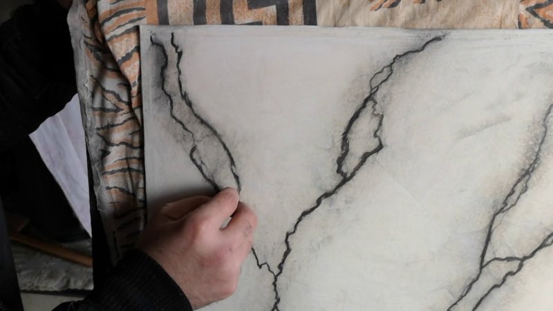 Венецианская штукатурка мрамор Калакатта