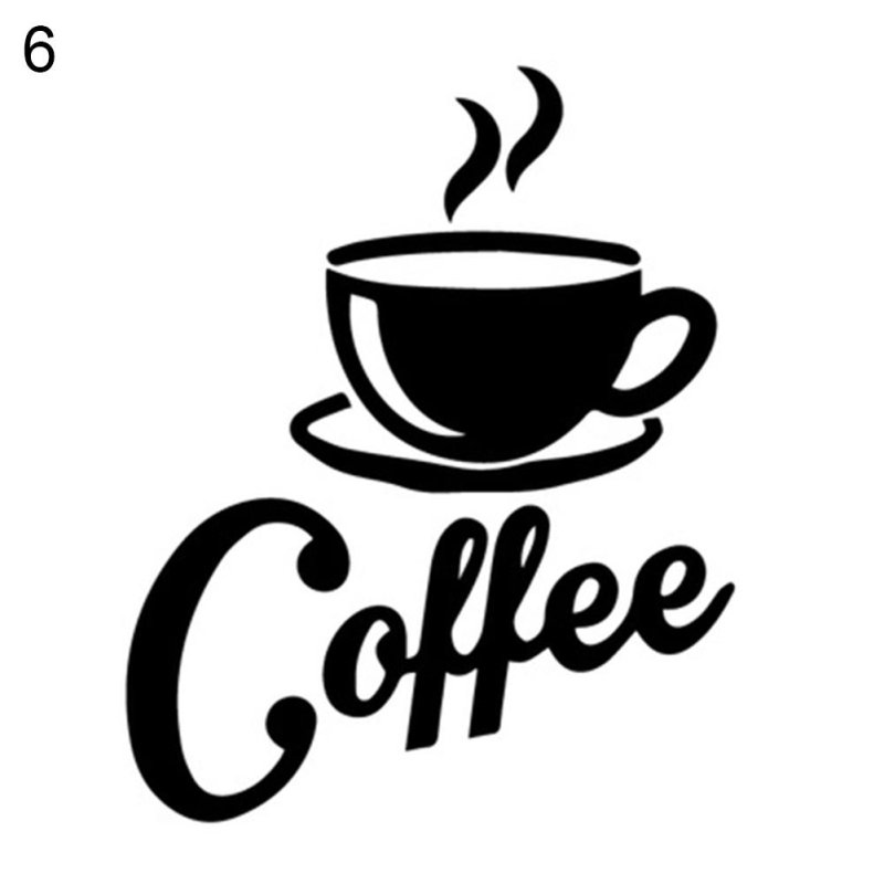 Надпись кофе