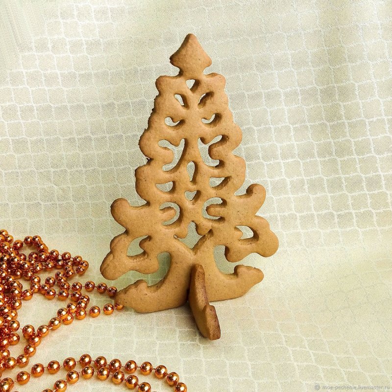 Объемная елка пряник