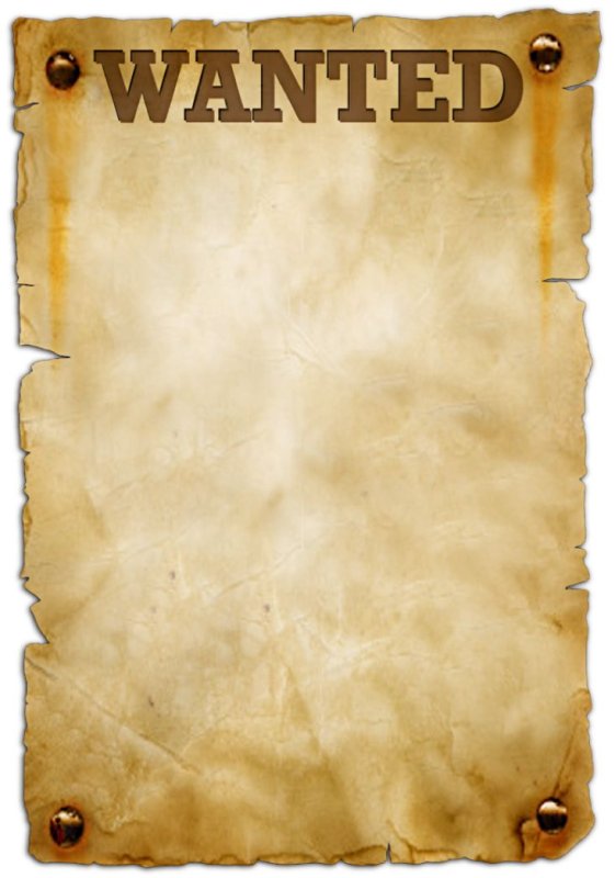 Листовка wanted