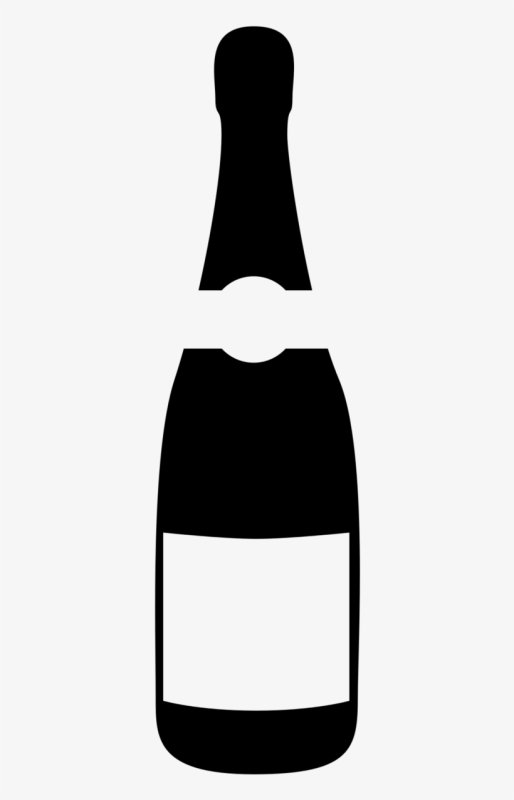 Силуэт бутылки