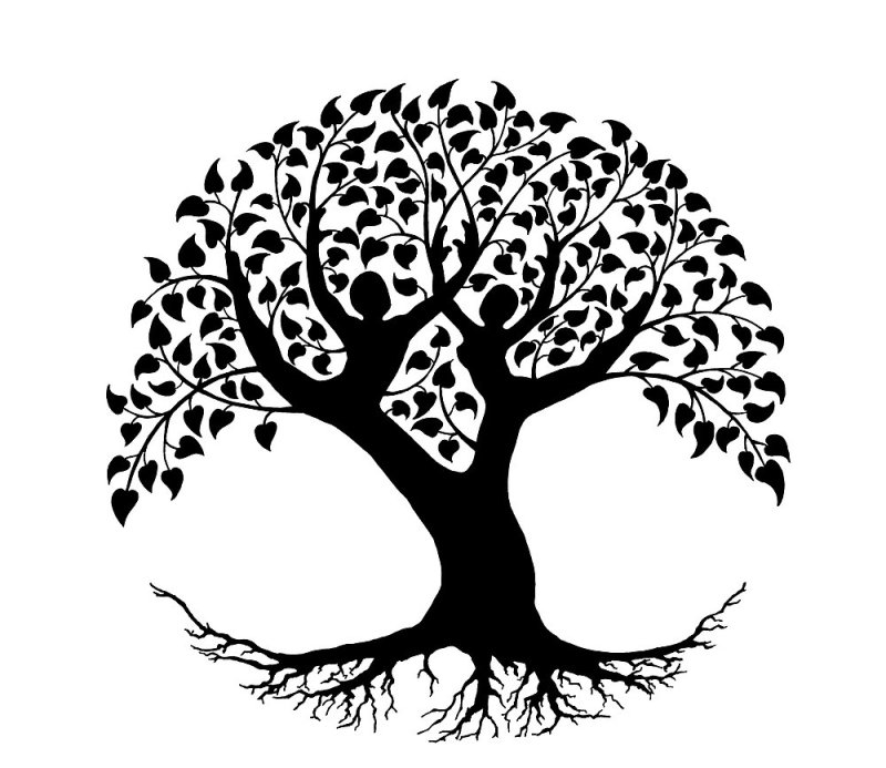 Стилизованные деревья