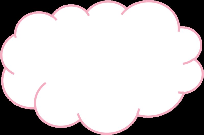 Рамка облако