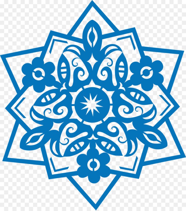 Снежинка рисунок