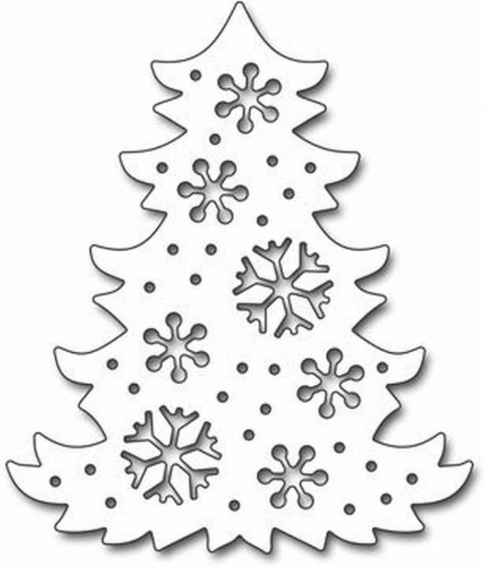 Елка трафарет на окно