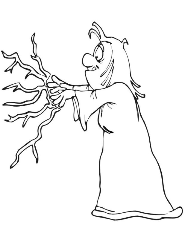 Кикимора рисунок