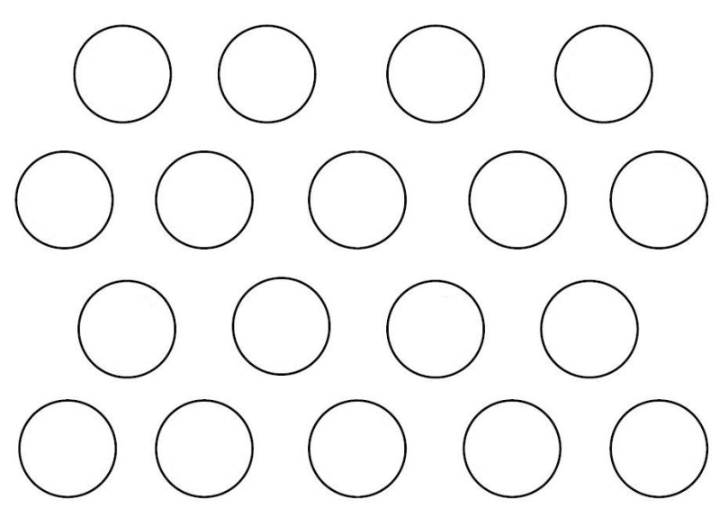 Круг раскраска