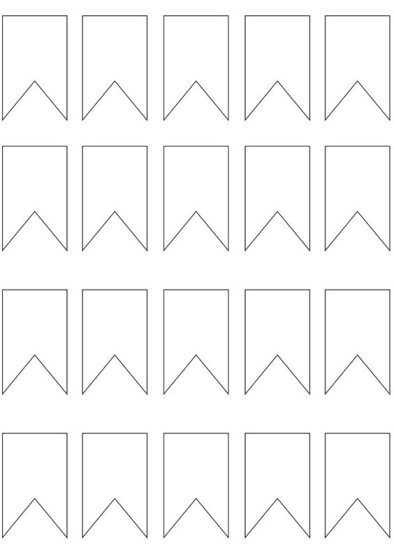 Флажок трафарет