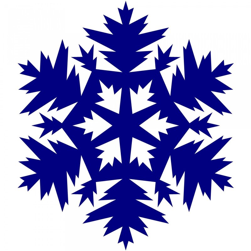 Снежинка рисунок