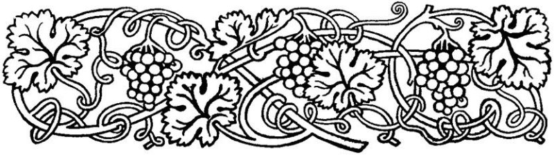 Православный орнамент Виноградная лоза